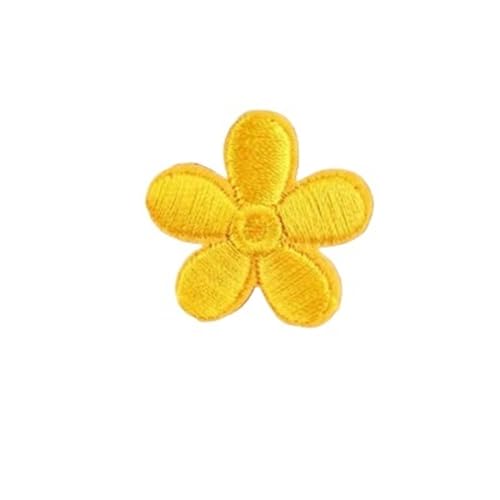 Eisen auf Flecken 10pcs süße kleine Blumenflecken Eisen auf Applique Parch Kids Bags Kleid Sticker Aufkleber DIY Abziehbilder dekorativ (10pcs Typ 12) von NTALJC