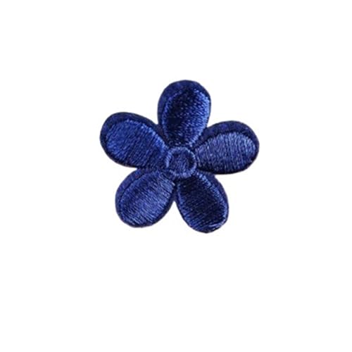 Eisen auf Flecken 10pcs süße kleine Blumenflecken Eisen auf Applique Parch Kids Bags Kleid Sticker Aufkleber DIY Abziehbilder dekorativ (10pcs Typ 20) von NTALJC