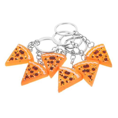 NTALJC 2Sets Pizza Party Dekorationen Schlüsselschains Harz Food Keyrings für Jungen und Mädchen Jungen Mädchen Party Bag Keyring Toys 6pcs*2 NTALJC 2Sets Pizza Party Dekorationen Schlüsselschains Harz Food Keyrings für Jungen und Mädchen Jungen Mädchen Party Bag Keyring Toys 6pcs*2 von NTALJC