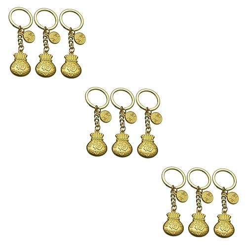 NTALJC 3Sets Mode Keychain Ornament Year Anhänger für Geburtstag Weihnachten 3pcs*3 NTALJC 3Sets Mode Keychain Ornament Year Anhänger für Geburtstag Weihnachten 3pcs*3 von NTALJC