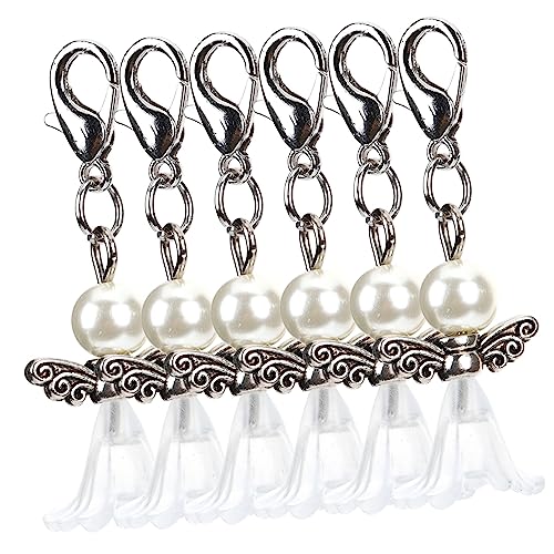 NTALJC Angel Charms Perle Hanging Decorations 30pcs Schlüsselbund Gefälligkeiten für die Hochzeitsdusche NTALJC Angel Charms Perle Hanging Decorations 30pcs Schlüsselbund Gefälligkeiten für die Hochzeitsdusche von NTALJC