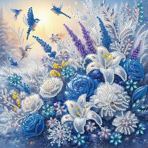 NTBLKCFR Diamond Art Painting Anhänger, 5D Vogelheim Diamond Painting Fensterbilder anhänger, Blumen Diamond Painting Hängende Ornament für Erwachsene Diamant Malerei Basteln Tür Fenster Deko (26) NTBLKCFR Diamond Art Painting Anhänger, 5D Vogelheim Diamond Painting Fensterbilder anhänger, Blumen Diamond Painting Hängende Ornament für Erwachsene Diamant Malerei Basteln Tür Fenster Deko (26) von NTBLKCFR