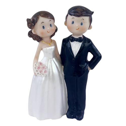 NTEVXZ Hochzeitspaar, Wedding Torte Topper, Kuchen Figur Hochzeitstorte Dekoration, Wedding Cake Topper Figurine, Kuchen Dekorationen für Vorschlag, Hochzeitsgeschenke für Brautpaar NTEVXZ Hochzeitspaar, Wedding Torte Topper, Kuchen Figur Hochzeitstorte Dekoration, Wedding Cake Topper Figurine, Kuchen Dekorationen für Vorschlag, Hochzeitsgeschenke für Brautpaar von NTEVXZ