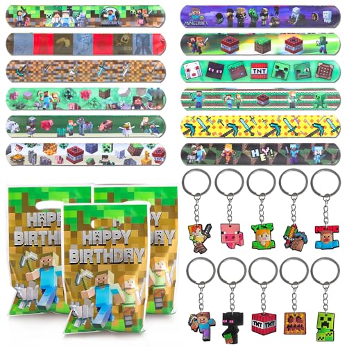 NTGRTY Videospiele Party Mitgebsel, Spiel Schlüsselanhänger Spiel Armband Kinder, Gamer Spiel Gastgeschenke, Gamer Theme Party Zubehör Setfür Jungen Spiele Geburtstage Party Geschenke NTGRTY Videospiele Party Mitgebsel, Spiel Schlüsselanhänger Spiel Armband Kinder, Gamer Spiel Gastgeschenke, Gamer Theme Party Zubehör Setfür Jungen Spiele Geburtstage Party Geschenke von NTGRTY