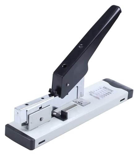 Heftklammern für Papier, Hefter, aus Metall, schwer, Heftung, Bindung, Kapazität von 120 Blatt, Bürowerkzeuge, großer Hefter, ohne Marmelade von NTIYOU