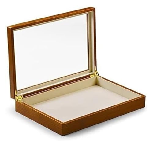 NTIYOU Schmuckschatullen Schmuck-Organizer-Box aus massivem Holz, multifunktionale Aufbewahrungsbox for Schmuck, Halsketten, Anhänger, Ringe, Aufbewahrungsbox, Schmucketui Mutter(Beige) von NTIYOU