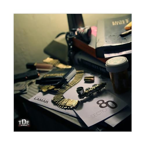 NTRECS Kendrick Lamar, Abschnitt 80 Trackliste, Leinwandposter, Wandkunst, Dekordruck, Bild, Gemälde für Wohnzimmer, Schlafzimmer, Dekoration, ungerahmt, 30 x 30 cm NTRECS Kendrick Lamar, Abschnitt 80 Trackliste, Leinwandposter, Wandkunst, Dekordruck, Bild, Gemälde für Wohnzimmer, Schlafzimmer, Dekoration, ungerahmt, 30 x 30 cm von NTRECS