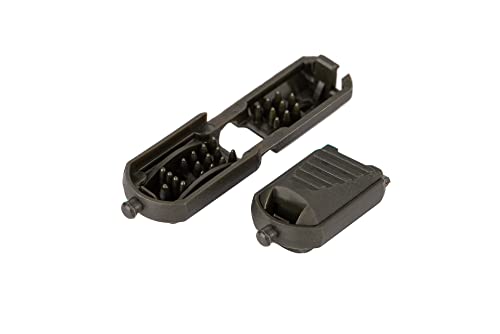 10 Kordelenden zum Klemmen | Kordeln bis 5,7mm | Kordel-Endstücke mit Click-System | army 10 Kordelenden zum Klemmen | Kordeln bis 5,7mm | Kordel-Endstücke mit Click-System | army von NTS-Nähtechnik