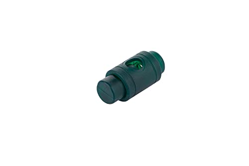 NTS-Nähtechnik 10 Kordelstopper | Kordeln bis 5,5mm | dunkel grün von NTS-Nähtechnik
