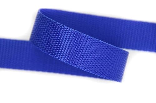 NTS-Nähtechnik 30mm | 5m Gurtband 100% Polypropylen blau, GB-5m-PP-30mm-1333 von nts Nähtechnik