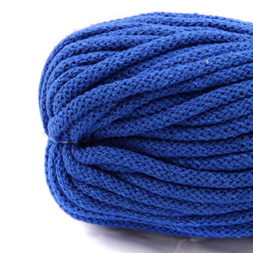 nts Nähtechnik 6mm 50m Baumwollkordel Kordel Seil in vielen Farben (blau) von nts Nähtechnik
