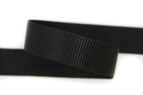 NTS-Nähtechnik 70mm | 5m Gurtband | 100% Polypropylen schwarz von NTS-Nähtechnik