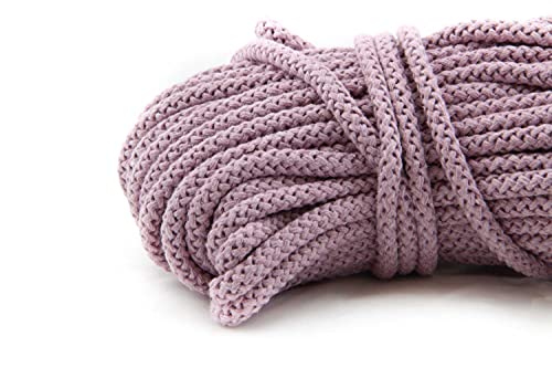 NTS-Nähtechnik Baumwohlkordel 8mm | Farb und Längenauswahl | 100% Baumwolle | mit Polyester Kern | (hellflieder, 50m) NTS-Nähtechnik Baumwohlkordel 8mm | Farb und Längenauswahl | 100% Baumwolle | mit Polyester Kern | (hellflieder, 50m) von nts Nähtechnik