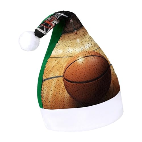 NTVOWPZO Glitzernde Weihnachtsmütze für Erwachsene, Basketball, glänzende Pailletten, Weihnachtsmütze für Weihnachten, Neujahr, Party, Kopfbedeckung NTVOWPZO Glitzernde Weihnachtsmütze für Erwachsene, Basketball, glänzende Pailletten, Weihnachtsmütze für Weihnachten, Neujahr, Party, Kopfbedeckung von NTVOWPZO