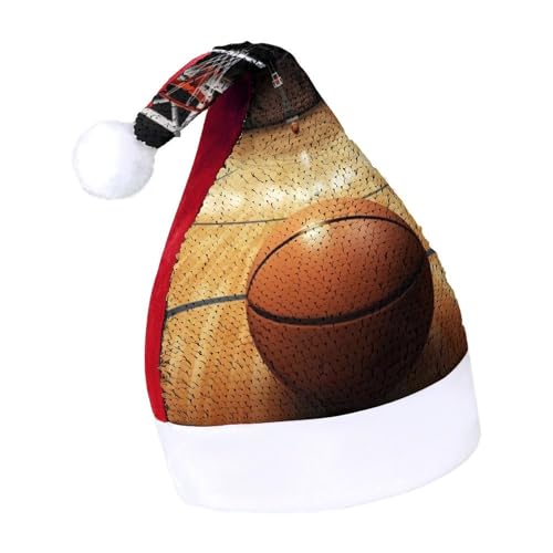 NTVOWPZO Glitzernde Weihnachtsmütze für Erwachsene, Basketball, glänzende Pailletten, Weihnachtsmütze für Weihnachten, Neujahr, Party, Kopfbedeckung NTVOWPZO Glitzernde Weihnachtsmütze für Erwachsene, Basketball, glänzende Pailletten, Weihnachtsmütze für Weihnachten, Neujahr, Party, Kopfbedeckung von NTVOWPZO