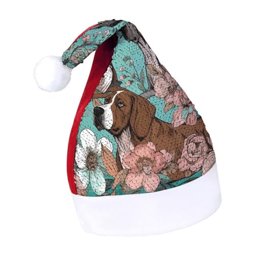 NTVOWPZO Glitzernde Weihnachtsmütze für Erwachsene, Weihnachtsmannmütze, Tier, glänzende Pailletten, Weihnachtsmütze für Weihnachten, Neujahr, Party, Kopfbedeckung NTVOWPZO Glitzernde Weihnachtsmütze für Erwachsene, Weihnachtsmannmütze, Tier, glänzende Pailletten, Weihnachtsmütze für Weihnachten, Neujahr, Party, Kopfbedeckung von NTVOWPZO