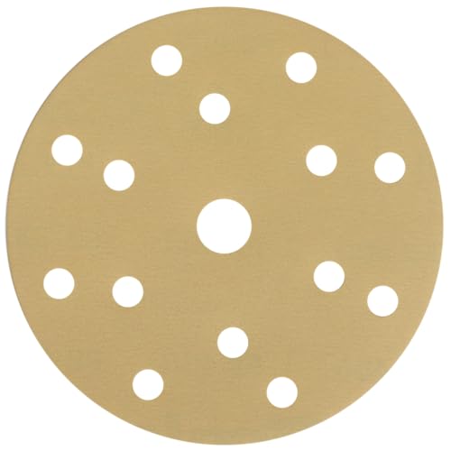 NTools HMF 7 Schleifpapier 150mm Klett, 400 Körnung | Schleifscheiben 150mm Klett 15 Loch für Rund Exzenterschleifer | Aluminiumoxid Schleifscheiben-Pads | Schleifpapier 400 Körnung | 10 Stück Set NTools HMF 7 Schleifpapier 150mm Klett, 400 Körnung | Schleifscheiben 150mm Klett 15 Loch für Rund Exzenterschleifer | Aluminiumoxid Schleifscheiben-Pads | Schleifpapier 400 Körnung | 10 Stück Set von NTools