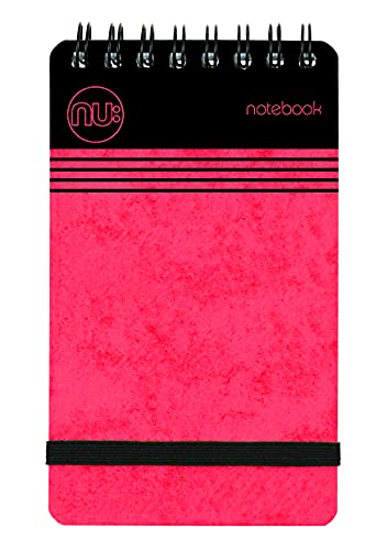 NU: Notizbücher – Craze Cloud Range – A7 rotes Notizbuch – Spiralbindung – Schreibwaren-Notizbücher – linierter Notizblock – 110 Seiten NU: Notizbücher – Craze Cloud Range – A7 rotes Notizbuch – Spiralbindung – Schreibwaren-Notizbücher – linierter Notizblock – 110 Seiten von NU