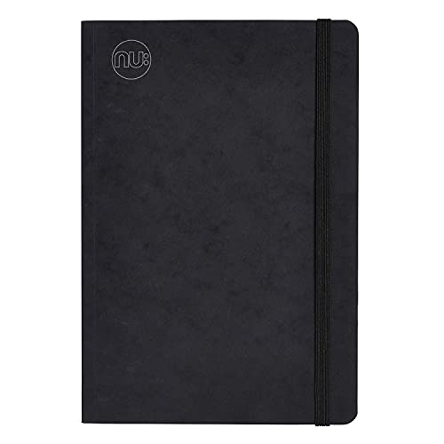 Nu Notizbücher – Craze Cloud Range – A5-Tagebuch – Tagebuchbedarf – Schreibwaren-Notizbücher – linierter Notizblock – Schwarz – 160 Seiten Nu Notizbücher – Craze Cloud Range – A5-Tagebuch – Tagebuchbedarf – Schreibwaren-Notizbücher – linierter Notizblock – Schwarz – 160 Seiten von NU