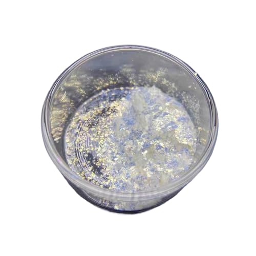 5 cm große Flasche mit feinen Brillanzpigmenten für dekorative Projekte. Stabile funkelnde Effekte. Einfach zu verwendende Materialien. Tragbarer Bastelglitzer von NUEAYMS