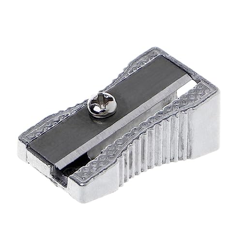 Anspitzer aus Metall, abgeschrägt, Einzelloch, Schule, Büro, Anspitzer, Schreibwaren, Quilten, Lineale und Vorlagen Anspitzer aus Metall, abgeschrägt, Einzelloch, Schule, Büro, Anspitzer, Schreibwaren, Quilten, Lineale und Vorlagen von NUEAYMS