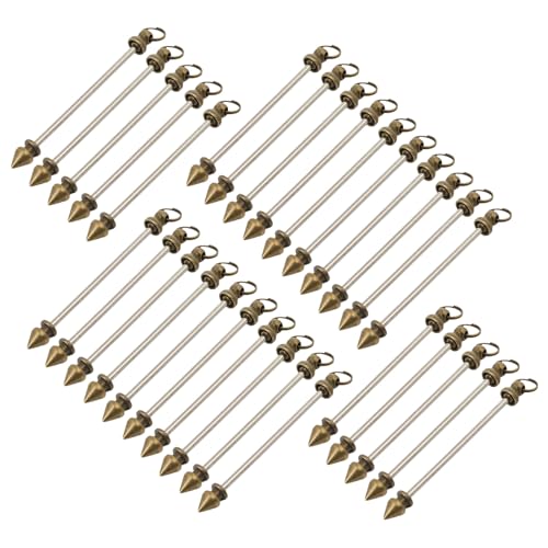 NUEAYMS Einzigartige Stangenanhänger, Zubehör, metallisch, Perlen, lange Stab-Anhänger, Bastelset für Halsketten, Ohrringe, Designs, one size, Metall, Ohne Edelstein. NUEAYMS Einzigartige Stangenanhänger, Zubehör, metallisch, Perlen, lange Stab-Anhänger, Bastelset für Halsketten, Ohrringe, Designs, one size, Metall, Ohne Edelstein. von NUEAYMS