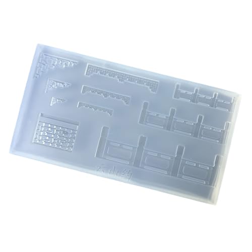 Praktische Silikonform Epoxidharz Schlüsselanhänger Form Schlüsselbund Professionelle Handgemachte DIY DIY Projekte von NUEAYMS
