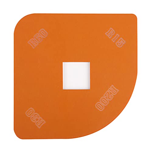 Radius Router Templates Jig R200 R30 Angle Corner Template Corners Trimming Woodworking Router Router Corner Radius Templates Jig R200 R30 Angle Corner Template Tool von NUEAYMS