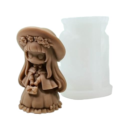 Silikonform für Feenmädchen, 3D-Prinzessin, Aromatherapie, Gips, Seife, Harz, Kunst, Handwerk, Schmuckherstellung, Heimdekoration Silikonform für Feenmädchen, 3D-Prinzessin, Aromatherapie, Gips, Seife, Harz, Kunst, Handwerk, Schmuckherstellung, Heimdekoration von NUEAYMS