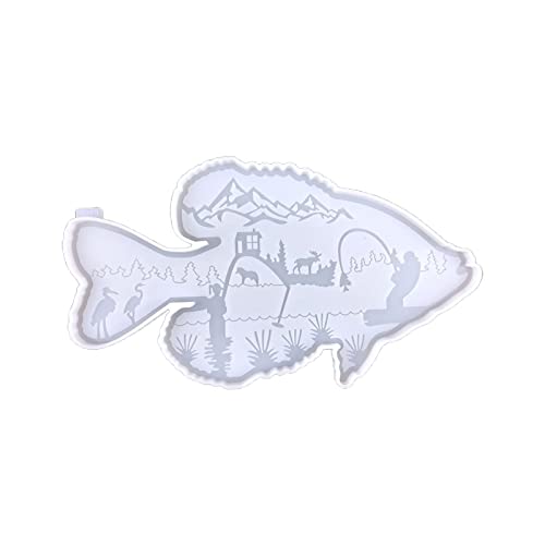Silikonform für Fischereien, Schreibtisch-Ornamente, Wandanhänger, Epoxidharz, Gießen, Tierhandwerk, Schmuck, Heimdekorationen Silikonform für Fischereien, Schreibtisch-Ornamente, Wandanhänger, Epoxidharz, Gießen, Tierhandwerk, Schmuck, Heimdekorationen von NUEAYMS