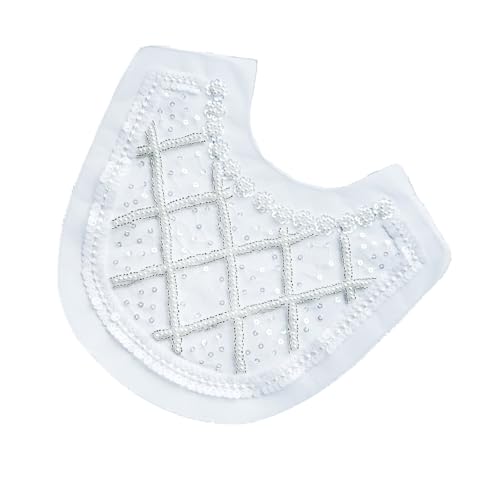 Stickerei Applikation Organza Perlen Applikation Kragen Nähen Kleid Abendkleid Dekoration für Brautkleid 34x22cm Kleidung Dekoration Stickerei Applikation Organza Perlen Applikation Kragen Nähen Kleid Abendkleid Dekoration für Brautkleid 34x22cm Kleidung Dekoration von NUEAYMS