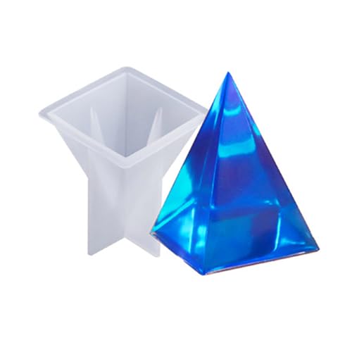 Transparente Silikonform Pyramidenform Hochglänzend für Schmuckherstellung Epoxidharz Wiederverwendbare DIY Transparente Silikonform Pyramidenform Hochglänzend für Schmuckherstellung Epoxidharz Wiederverwendbare DIY von NUEAYMS