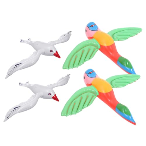 NULYLU 1 Set Aufblasbarer Möwen Wasserballon, Partygeschenke Zum Thema Strand, Aufblasbares Stranddekor, Aufblasbares Spielzeug, Strandzubehör, Poolspielzeug Für Party, Aufblasbare von NULYLU
