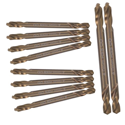 NULYLU 10 Teiliger Doppelkopfbohrer, Bohrer Für Metall, Reibahle Für Edelstahl, Bohrer Für Eisen, Stahlbohrer, Bohrer, Metallbohrer, Spiralbohrer, Set, Reibahle Für Heimwerker NULYLU 10 Teiliger Doppelkopfbohrer, Bohrer Für Metall, Reibahle Für Edelstahl, Bohrer Für Eisen, Stahlbohrer, Bohrer, Metallbohrer, Spiralbohrer, Set, Reibahle Für Heimwerker von NULYLU