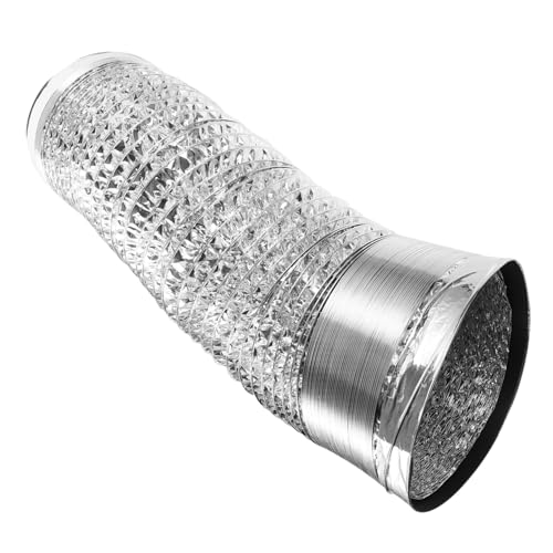 NULYLU 1Stück Aluminiumfolien Kanalschlauch Flexibles Lüftungsrohr für Heizung Klimaanlage und Abluftventilation Durchmesser Hochtemperaturbeständig NULYLU 1Stück Aluminiumfolien Kanalschlauch Flexibles Lüftungsrohr für Heizung Klimaanlage und Abluftventilation Durchmesser Hochtemperaturbeständig von NULYLU