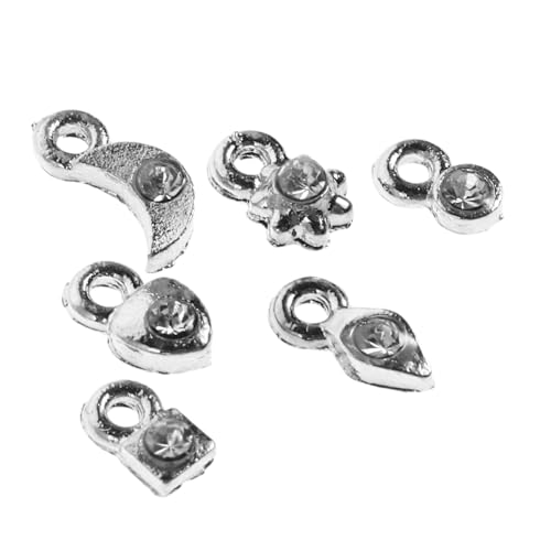 NULYLU 2Sätze Nagelkunst Charms DIY Nageldekoration mit Hochwertigem Material Bohrwerkzeug für Kreative Maniküre für Nagelkunstliebhaber und von NULYLU