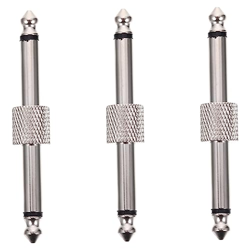 NULYLU 3Stücke Gitarrenpedal Adapter Praktische Effekte Pedal Kuppler für Pedalboard Kompakte Bauweise Langlebig aus Kompatibel mit Gängigen von NULYLU