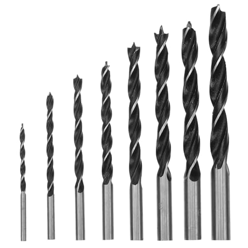 NULYLU 8Stücke Teiliges Bohrerset Hochfeste Bohrer für Langlebig und Tragbar für DIY Projekte und Präzises Bohren NULYLU 8Stücke Teiliges Bohrerset Hochfeste Bohrer für Langlebig und Tragbar für DIY Projekte und Präzises Bohren von NULYLU