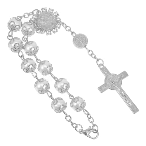 NULYLU Auto Anhänger Rosary Pendant für Rückspiegel Elegantes Hängeornament aus Glasperlen Stilvolle Dekoration für Autos und Zuhause Installieren Multifunktional von NULYLU