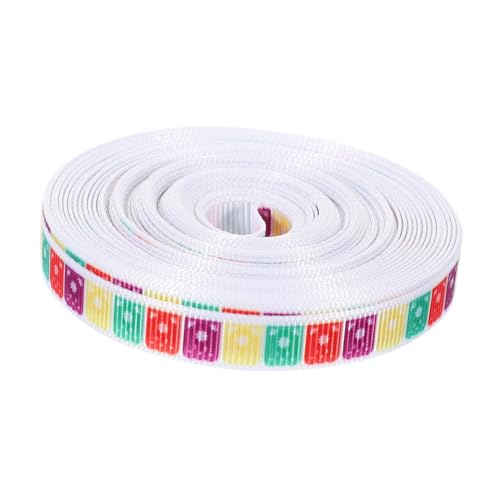 NULYLU Cinco De Mayo Geschenkband Breit Mexikanisches Dekoratives Geschenkverpackungsband Bunte DIY Bastelschleife für Party Handwerksdekoration von NULYLU
