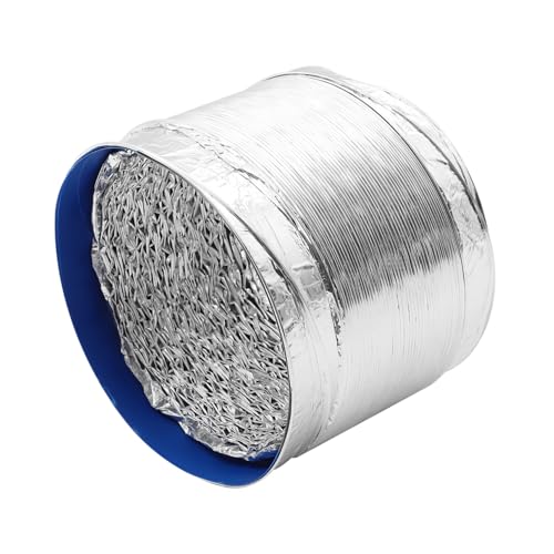 NULYLU Hochtemperaturbeständiger Lüftungsschlauch Aluminiumflexrohr Durchmesser Doppellagiger Abluftschlauch für Hvac Klimaanlagen Küchen Badezimmer Gewächshäuser Flexibler NULYLU Hochtemperaturbeständiger Lüftungsschlauch Aluminiumflexrohr Durchmesser Doppellagiger Abluftschlauch für Hvac Klimaanlagen Küchen Badezimmer Gewächshäuser Flexibler von NULYLU