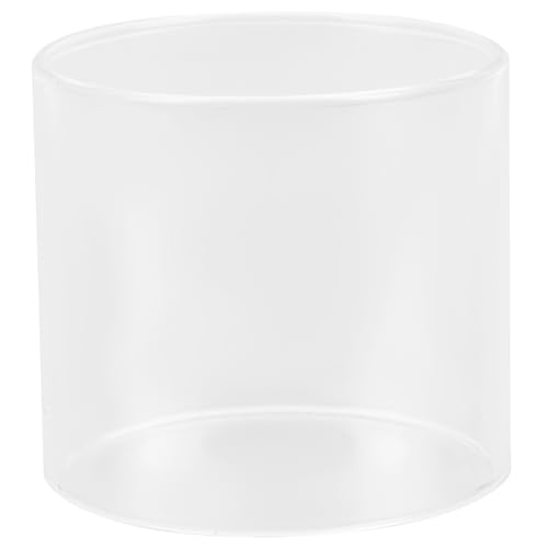 NULYLU Kreativer Gaslaterne Schutz Hochtransparente Glasabdeckung für Outdoor Gaslaternen Hitzebeständig Einfach zu Bedienen für Camping und Freizeitaktivitäten von NULYLU