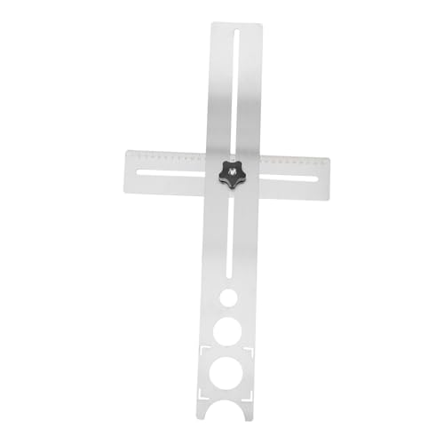 NULYLU Multifunktionaler Fliesenloch Locator mit Universellem Lineal Präzises Einstellen Winkel Lang Tragbares Werkzeug für Fliesen Marmor und Glas Fehlerfreies Bohren NULYLU Multifunktionaler Fliesenloch Locator mit Universellem Lineal Präzises Einstellen Winkel Lang Tragbares Werkzeug für Fliesen Marmor und Glas Fehlerfreies Bohren von NULYLU