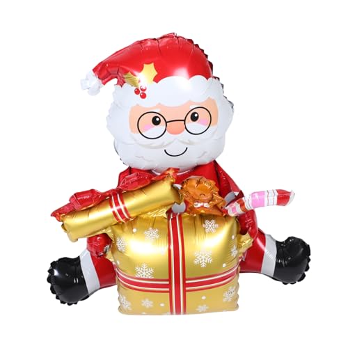 NULYLU Weihnachtsmann Ballon Für Luftballons Selbstklebend Cartoon Party Zahlen Dekorationen Folienballon Dekoration Mit Erwachsenen Merry Snow Christmas Deko Ballon Festival NULYLU Weihnachtsmann Ballon Für Luftballons Selbstklebend Cartoon Party Zahlen Dekorationen Folienballon Dekoration Mit Erwachsenen Merry Snow Christmas Deko Ballon Festival von NULYLU