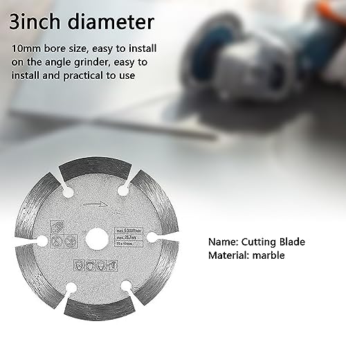 3inch Dolomite Cutting Blade 75 * 1.2 * 10mm Grinding Wheel Blade Angle Grinder Sawblade for Cutting Tile Ceramic Concrete Marble 3inch Dolomite Cutting Blade 75 * 1.2 * 10mm Grinding Wheel Blade Angle Grinder Sawblade for Cutting Tile Ceramic Concrete Marble von NUMNBE