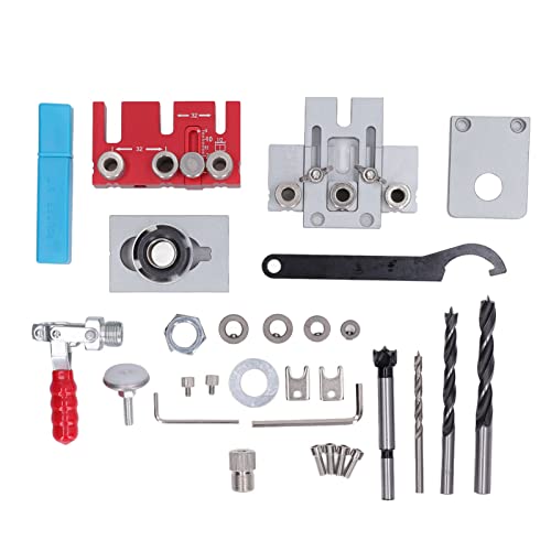 Dübel -Jig -Bohrloch -Guide -Locator Aluminiumlegierung Bohrwerkzeug für Holzbearbeitung Dübel -Jig -Bohrloch -Guide -Locator Aluminiumlegierung Bohrwerkzeug für Holzbearbeitung von NUMNBE