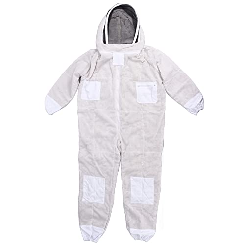 Imkeranzug 3-Lagiger Netzstoff, Belüftet, XL, Imkerjacke Schutzanzug - Atmungsaktiv, Leicht, Für Imker und Bienenschutz Imkeranzug 3-Lagiger Netzstoff, Belüftet, XL, Imkerjacke Schutzanzug - Atmungsaktiv, Leicht, Für Imker und Bienenschutz von NUMNBE