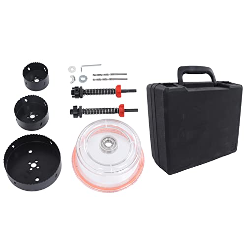 Metall -Loch -Sägen -Kit - Hochgeschwindigkeits -Stahllochöffner, haltbarer Verschleiß, Staubbedeckung mit Silikondichtung, vielseitig für Holzplastik -Gips -Boards, 3 Größen mit Metall -Loch -Sägen -Kit - Hochgeschwindigkeits -Stahllochöffner, haltbarer Verschleiß, Staubbedeckung mit Silikondichtung, vielseitig für Holzplastik -Gips -Boards, 3 Größen mit von NUMNBE