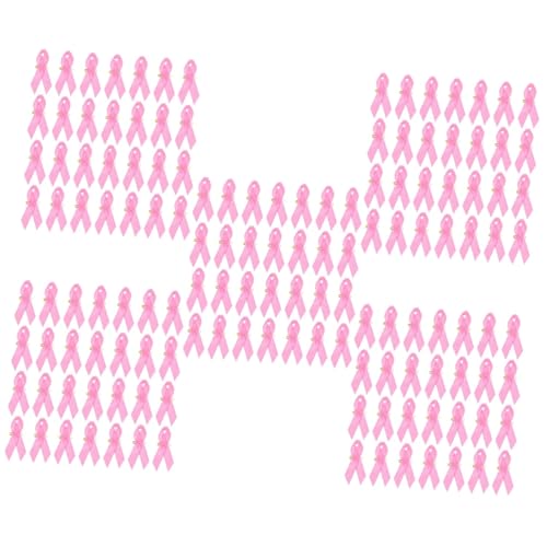 500 Stk rosa Schleife Schleifen-Anstecker Brustkrebs-Schleife Brustkrebs-Bewusstseins-Schleife Schleifen-Anstecknadel Krawatte Stift Schmuck Zubehör Fräulein schmücken Polyester 500 Stk rosa Schleife Schleifen-Anstecker Brustkrebs-Schleife Brustkrebs-Bewusstseins-Schleife Schleifen-Anstecknadel Krawatte Stift Schmuck Zubehör Fräulein schmücken Polyester von NUOBESTY