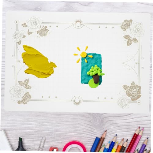 NUOBESTY 1 Blatt Große Transparente Schneidematte für Bastelarbeiten Selbstheilende Schneideunterlage für Präzises Arbeiten Schützt Oberflächen vor Kratzern und Schäden Langlebig und von NUOBESTY